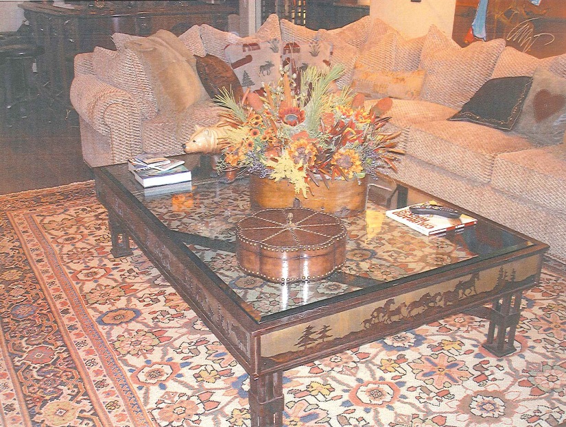 Hand Forged Steel Coffee Table